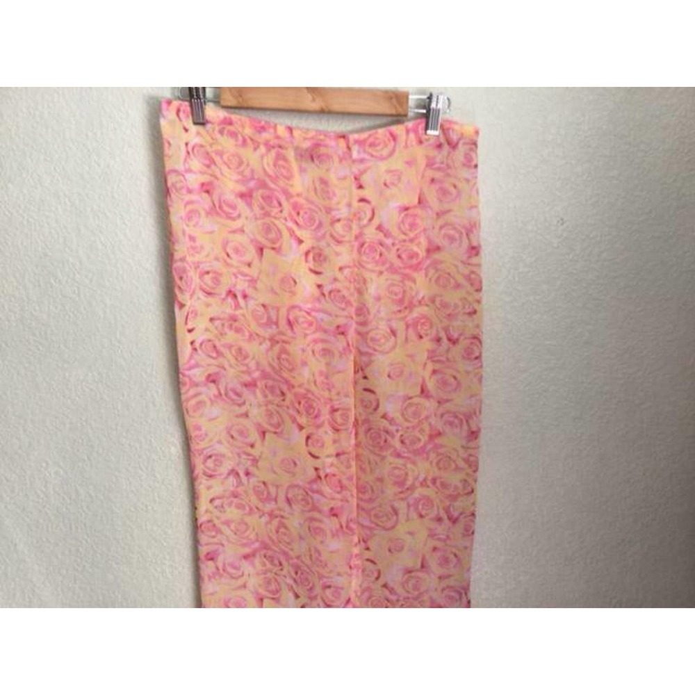 Romance Sheer Pink Pants‎ Medium